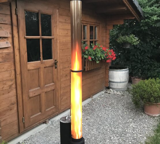 Pellet-Star Heizstrahler